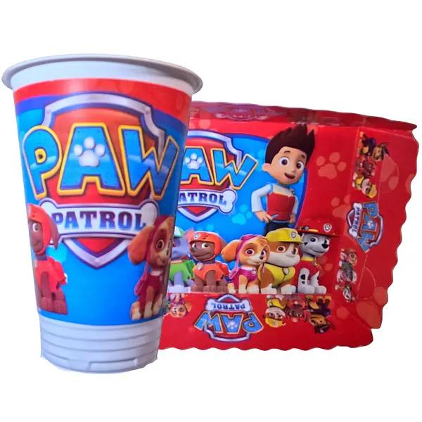 Platos Y Vasos Para Fiesta De Paw Patrols