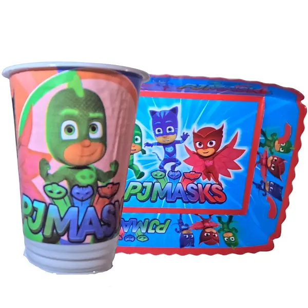 Platos Y Vasos Para Fiesta De Pj Masks