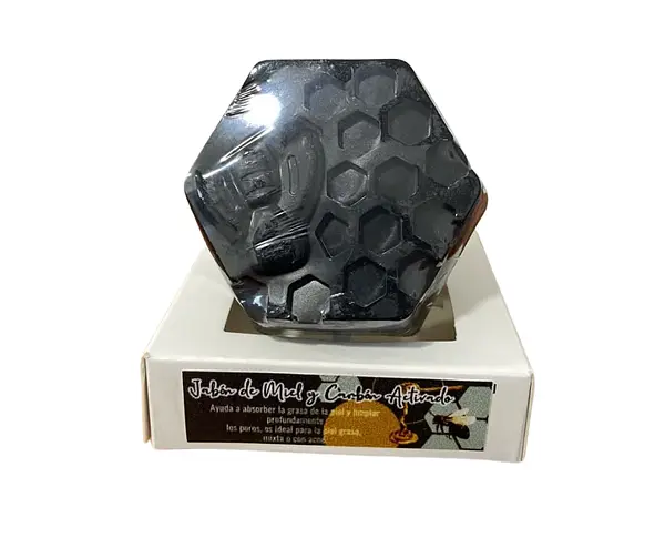 Jabón De Miel Y Carbón