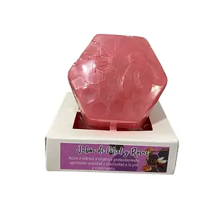 Jabón De Miel Y Rosas.