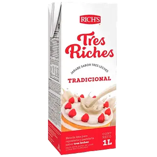 Jarabe Tres Leches Rich'S X1lt