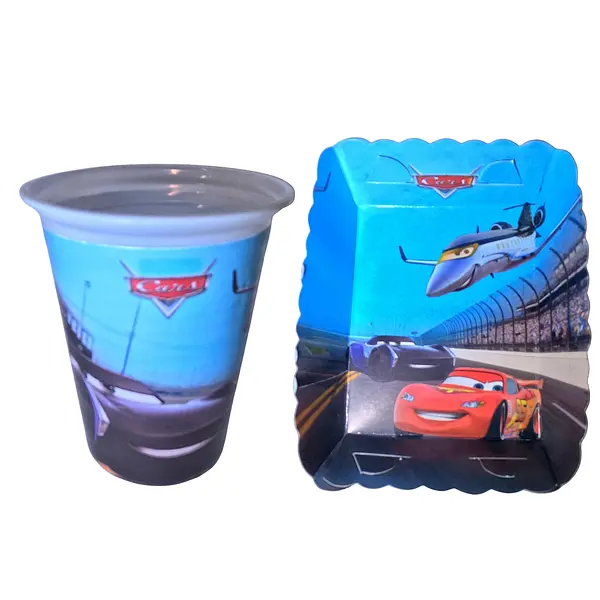 Platos Y Vasos Para Fiesta De Carsh