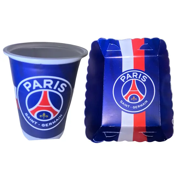 Platos Y Vasos Para Fiesta De Paris Saint Germain