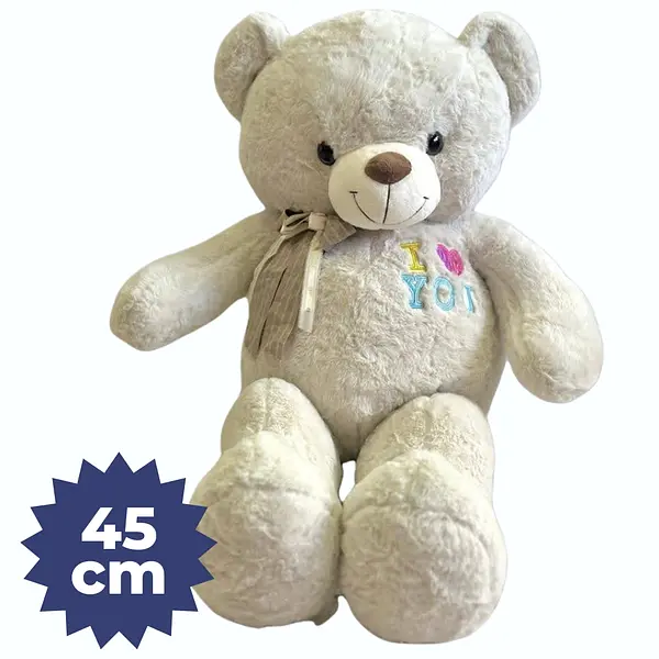 Peluche De Oso Gris 2410-75