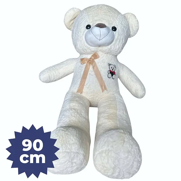 Peluche De Oso Polar Blanco P2618