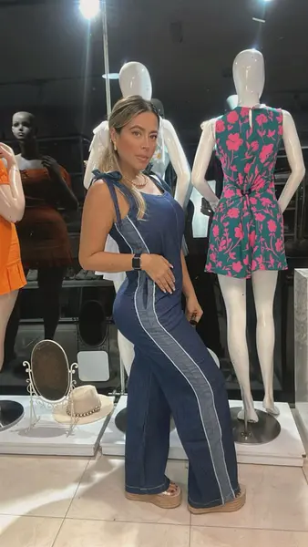 Enterizo Denim – Casual Y Funcional