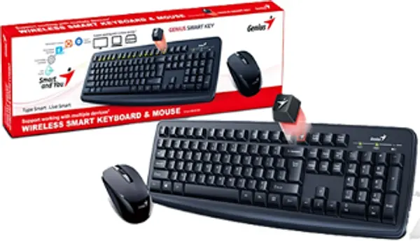 Combo Genius Inalambrico Km-8100 Teclado Mouse