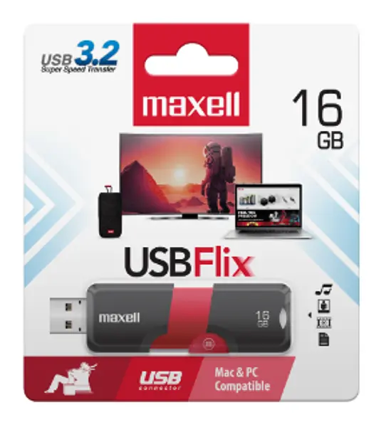 Memoria Usb Flix 16 Gb Maxell