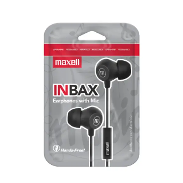 Audifonos Cable 3.5 Inbax Maxell