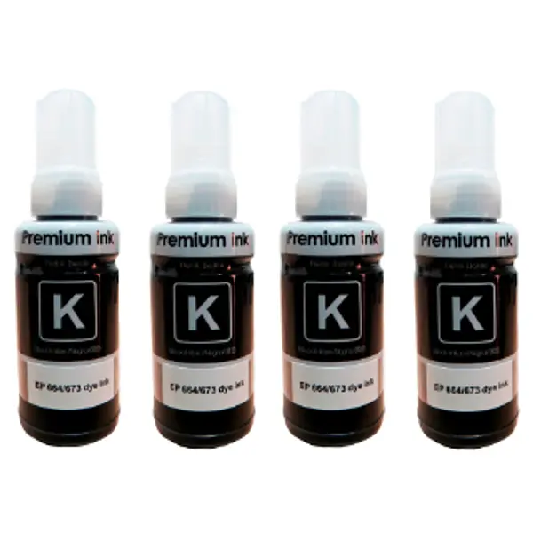 Tinta Epson Generica 664 X4