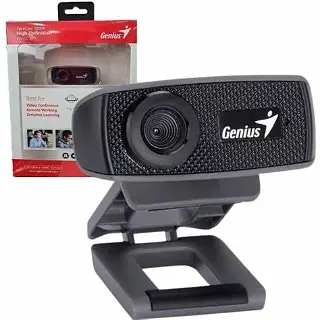 Camara Web Genius Facecam 1000x 720p Hd Negro