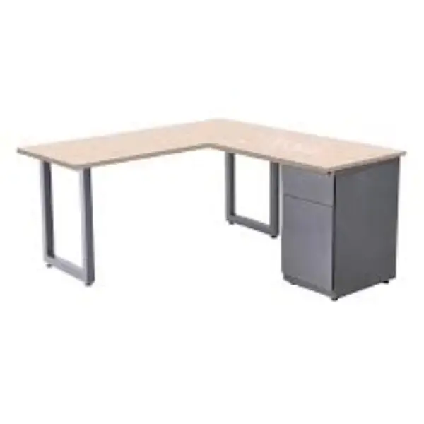 Escritorio En L 1.50x1 Con Cajonera