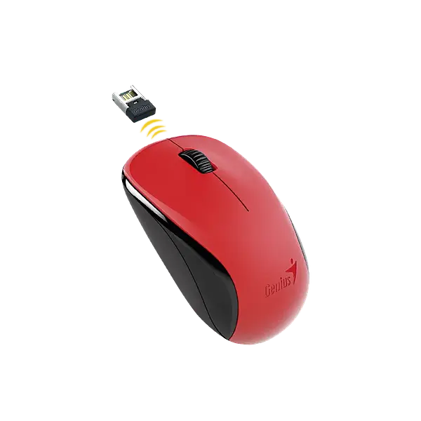 Mouse Genius Inalambrico Nx-7000 Blueeye Rojo