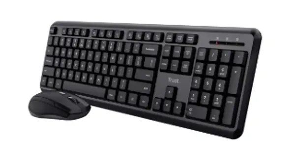 Combo Trust Inalambrico Ziva Teclado Mouse