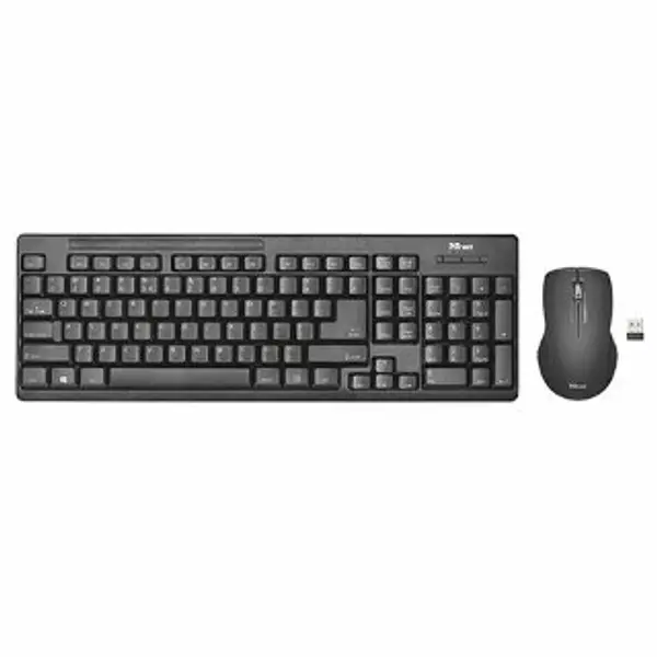 Combo Trust Inalambrico Ody Teclado Mouse
