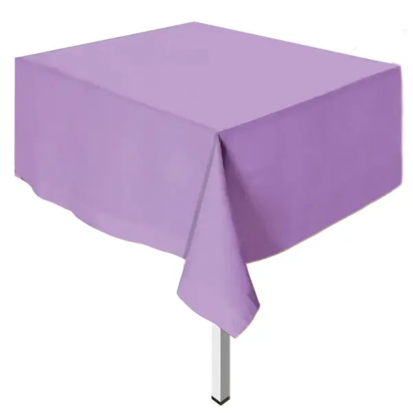 Mantel Unicolor Plastico Rectangular Lila