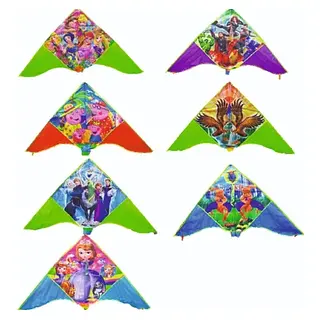 Cometa Tela Pequeña 94x52 Cm Xunidad Personajes 1689-3-1 50-