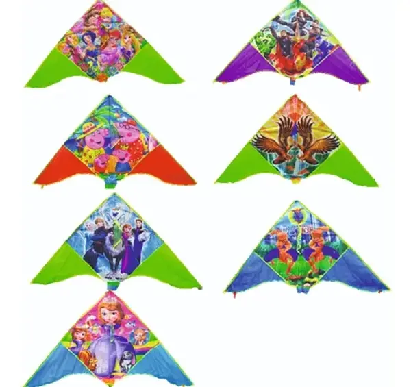 Cometa Tela Pequeña 94x52 Cm Xunidad Personajes 1689-3-1 50-