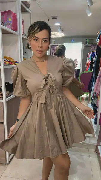 Vestido Caqui – Estilo Neutro Y Sofisticación