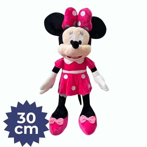 Peluche De Minnie Traje Rosado Ooo10