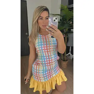 Vestido Cuadros – Estilo Moderno Y Frescura Atemporal