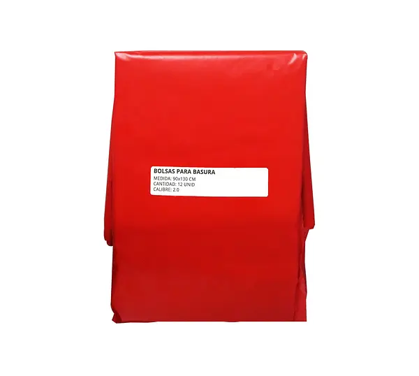 Bolsa Basura 56x68 Roja X11 Gold Silver