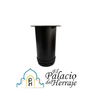 Pata Acero Nivelador 100 Mm Negra - Ven 160909