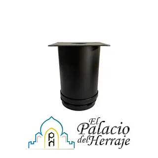 Pata Acero Nivelador 8 Cm Color Negro Clas
