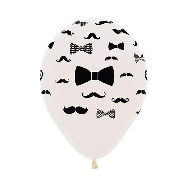 Globo Sempertex Fashion Cristal Infinity Bigotes Y Corbatas