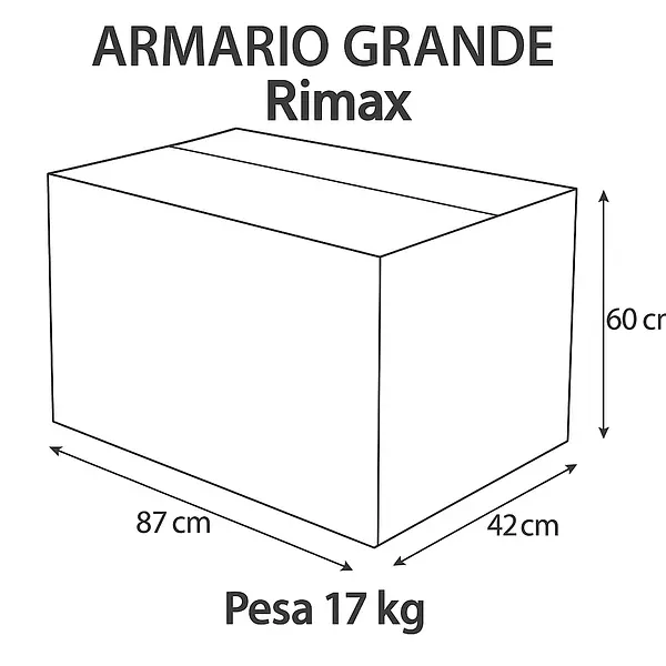 Armario Rimax Para Ropa Baru