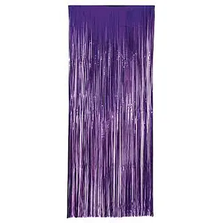 Cortina De Tiras Lila