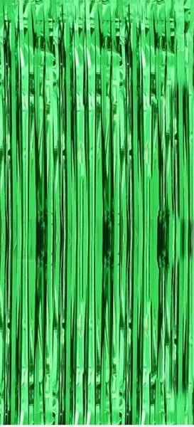 Cortina De Tiras Verde