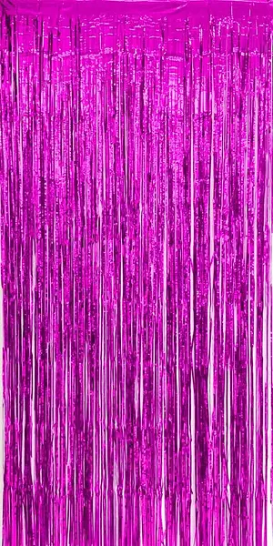 Cortina De Tiras Fucsia