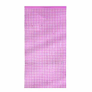 Cortina De Cuadrados Pequeños Oro Rosa