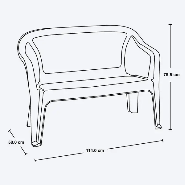 Silla Rimax Eterna Doble