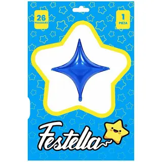 Globo Estrella Azul 26''