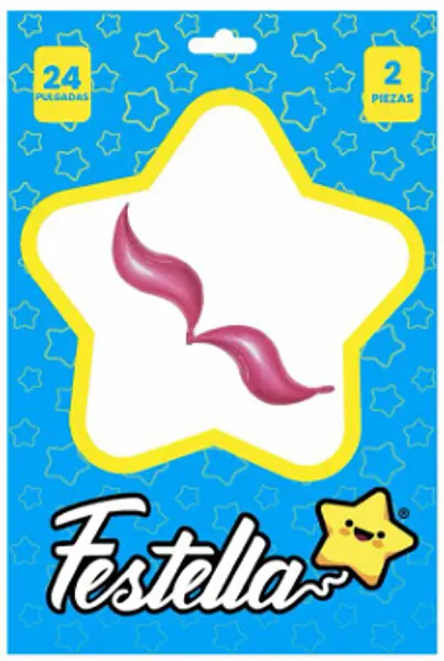 Globo Para Cola Sirena 24'' Rosado