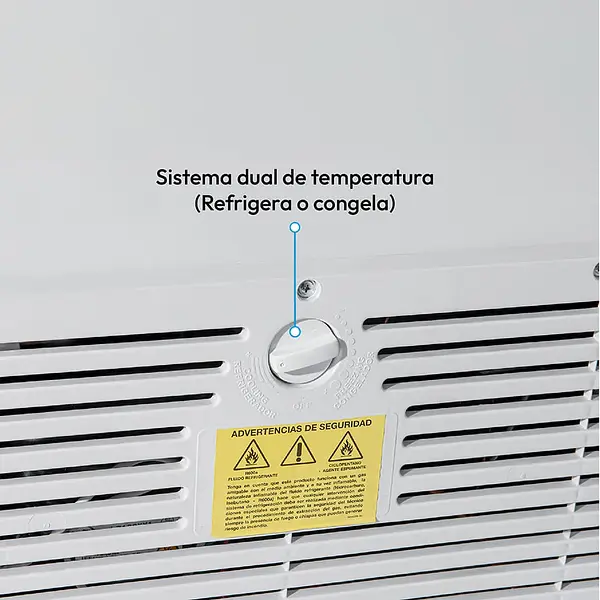 Congelador Challenger 535 Litros Doble Puerta Ch-396