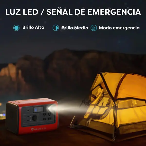 Estación De Energía Portátil Bluetti Eb70