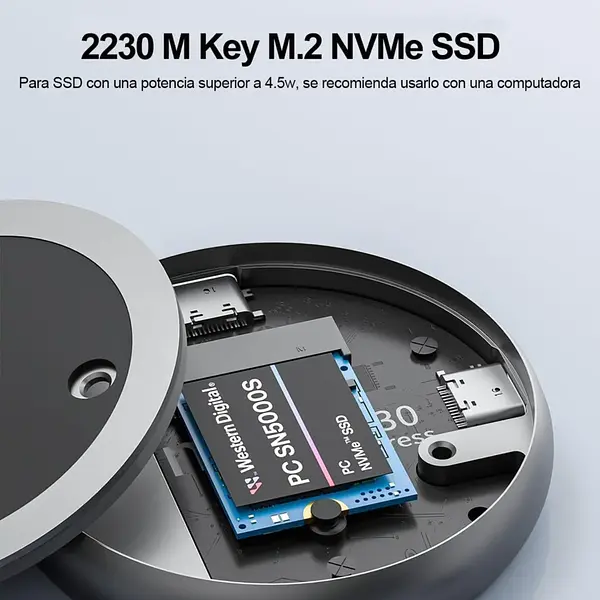 Disco Magnetico De 256g Ssd M.2 2230 Nvme