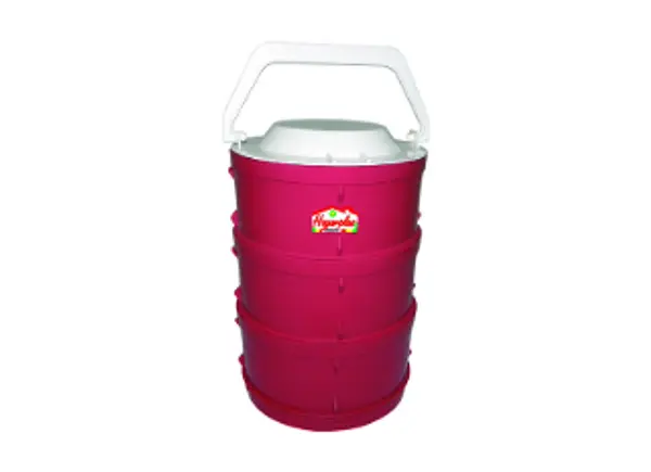 Portacomida X3 Tapa Rosca Hogarplas