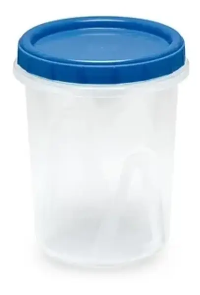 Recipiente Plastico Redondo Tapa 1 Libra Morrison