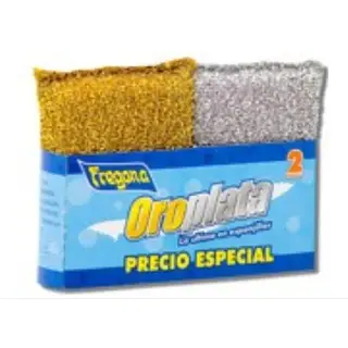 Esponja Multiuso Gold Silver Oro/Plata