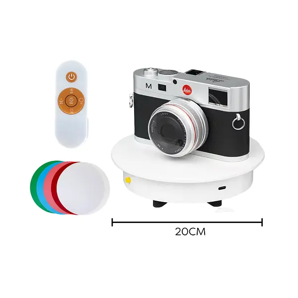 Base Giratoria 360 Con Control De 20 Centimetros