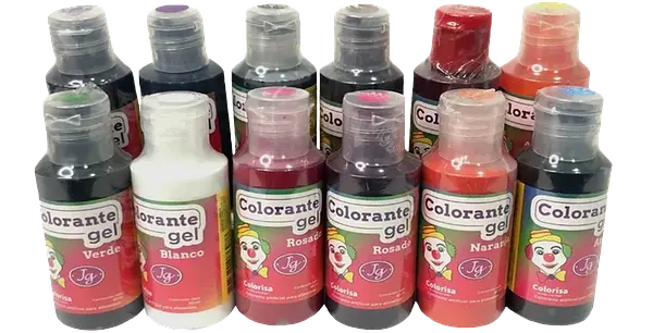 Colorantes En Gel Jg X60ml