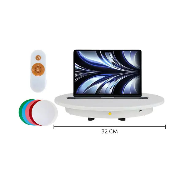 Base Giratoria 360 Con Control De 32 Centimetros