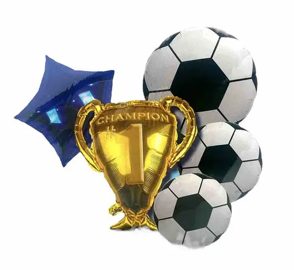 Bouquet De Globos Foil Copa Balon