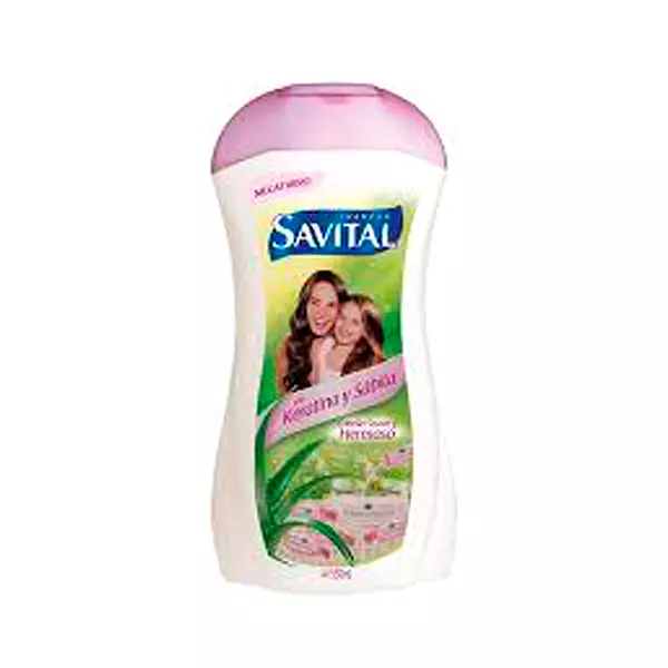 Shampoo Savital Keratina y Sábila Cabello Suave y Hermoso