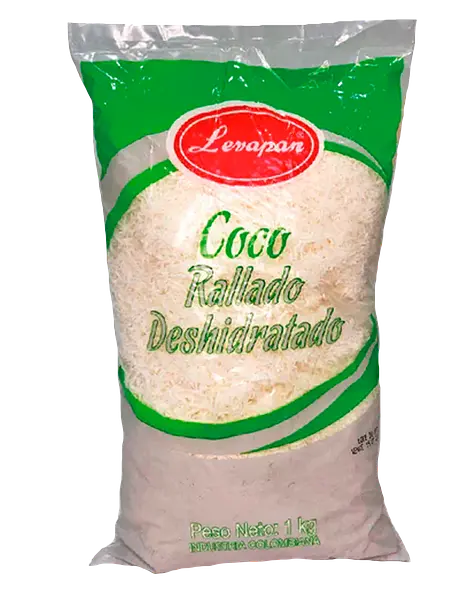 Coco Rallado Sin Azúcar Levapan X1kg