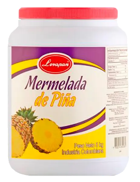 Mermelada De Piña Levapan X5kg